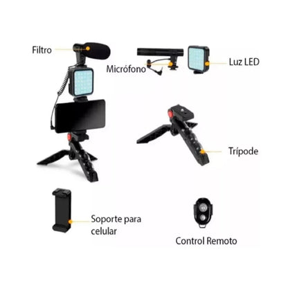 Kit de Grabación Profesional para Celular