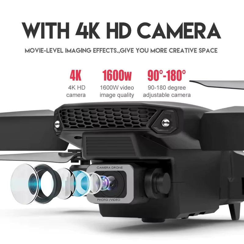 DRONE E88 CON DOBLE CAMARA HD