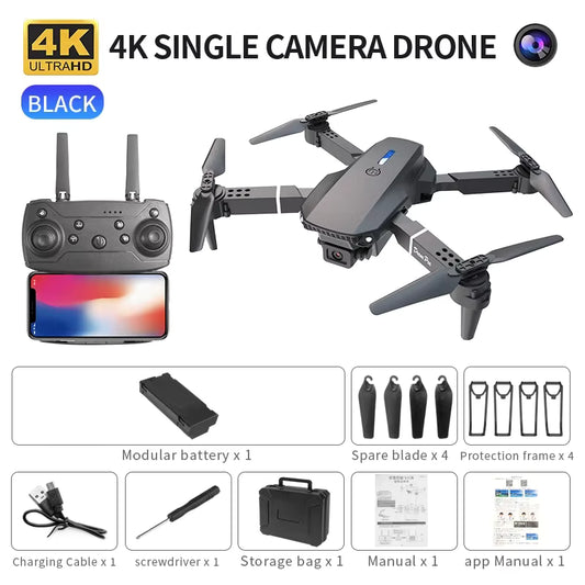 DRONE E88 CON DOBLE CAMARA HD